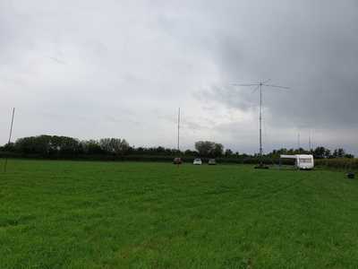 Aerials all erected